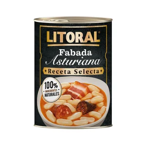 LITORAL Fabada asturiana receta selecta 420 g.
