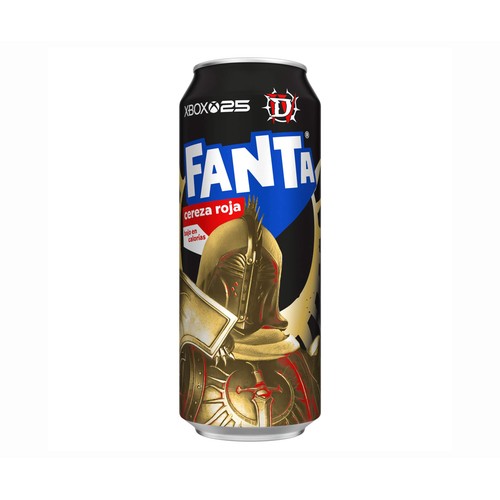 FANTA Refresco de manzana y cereza 50 cl.