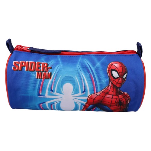 Estuche portatodo redondo 1 compartimento. SPIDERMAN