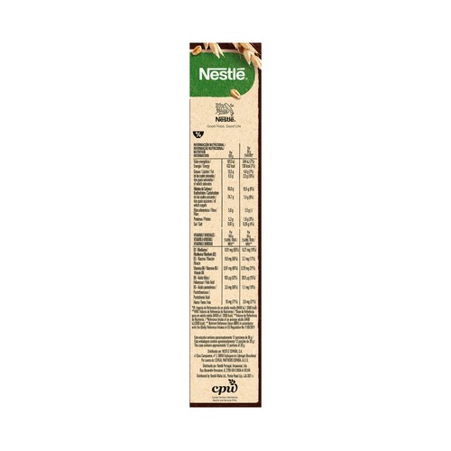 NESTLÉ LION Cereales rellenos con con chocolate y caramelo 360 g.