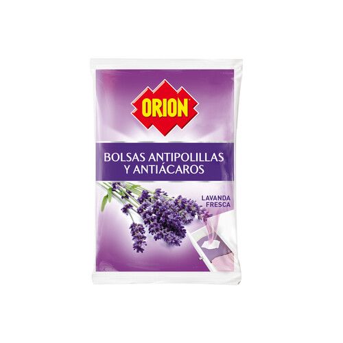 Bolsas antipolillas lavanda fresca ORION 20 uds.
