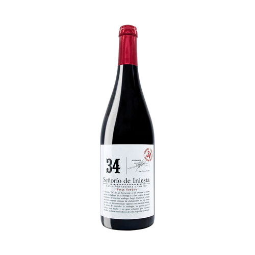 SEÑORÍO DE INIESTA COLECCIÓN 34 Vino tinto con D.O. La Mancha SEÑORIO DE INIESTA Colección 34 botella de 75 cl.