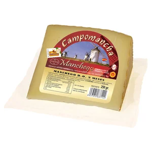 CAMPOMANCHA Queso de oveja semicurado Manchego CAMPOMANCHA 250 g.