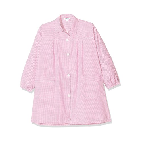 Babi rosa de cuadros, talla 4.