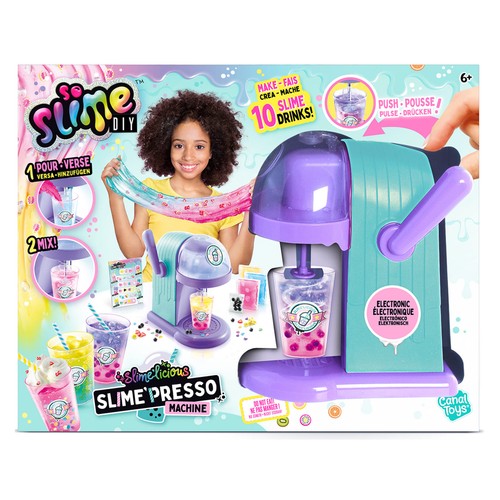 Juego de Slime"Presso Machine con accesorios, +4 años, CANAL TOYS.