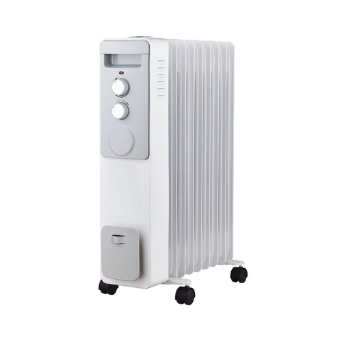 Radiador de aceite QILIVE Q.6121, 2000W, 9 elementos, 3 modos.