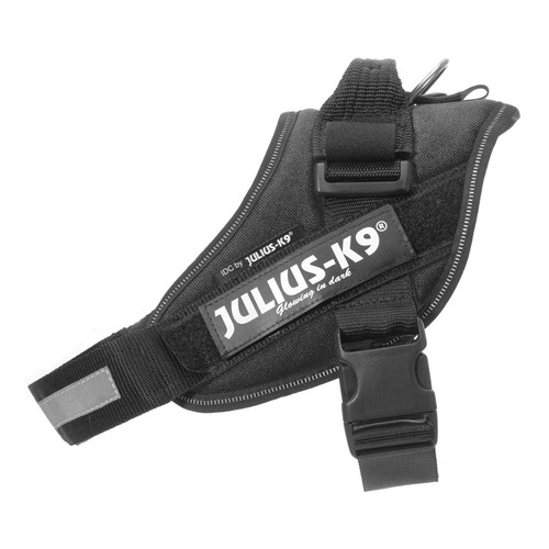 JULIUS K9 Arnés regulable para perros con reflectante color negro JULIUS K9 talla 0 (14-25 kg) 1 ud.