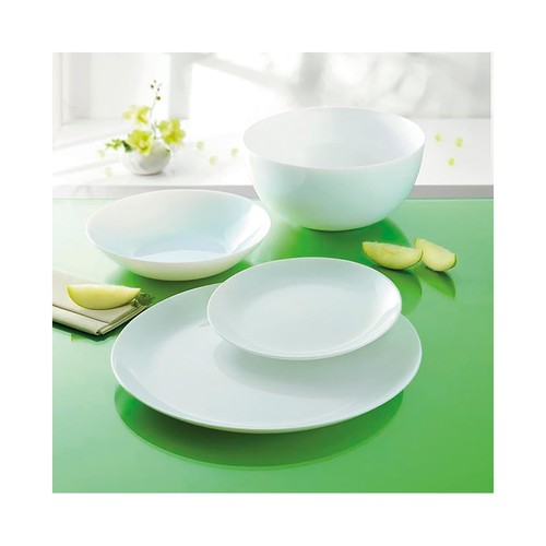 Ensaladera de vidrio opal de 21cm LUMINARC.