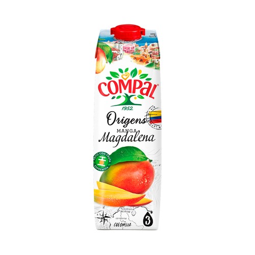 COMPAL Néctar de mango COMPAL 1 L.