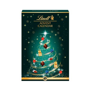 Imagen de LINDT Calendario de adviento árbol de navidad bombones 221gr