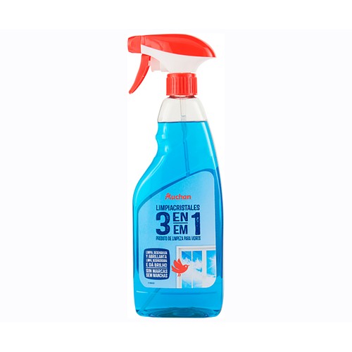 Limpiador cristales spray PRODUCTO ALCAMPO 750 ml.