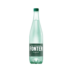 Imagen de FONTER Original  Agua mineral con gas botella de 1 l.