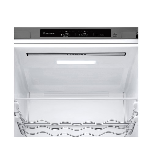 Frigorífico combi 204cm LG GBV3200CPY NO FROST TOTAL, clasificación energética: C, H: 204cm, A: 59,5cm, F: 67,5cm, capacidad total: 387L.