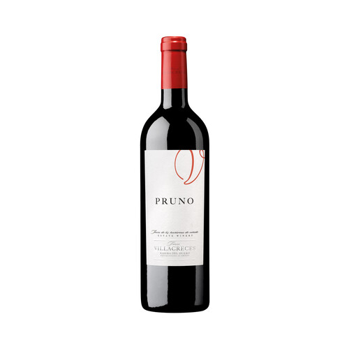 Vino tinto con denominación de origen Ribera del Duero PRUNO botella de 75 cl.