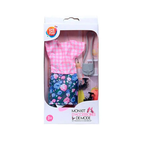 Conjunto de ropa muñeca fashion. ONE, TWO FUN.