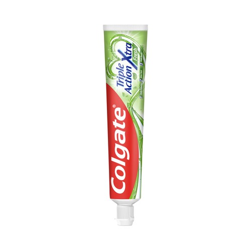 COLGATE Triple action extra fresh Pasta de dientes con flúor y triple acción 75 ml.