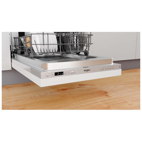 Lavavajillas integrable WHIRLPOOL WSIC 3M17 capacidad: 10 servicios, H: 82cm, A: 45cm, F: 60cm.