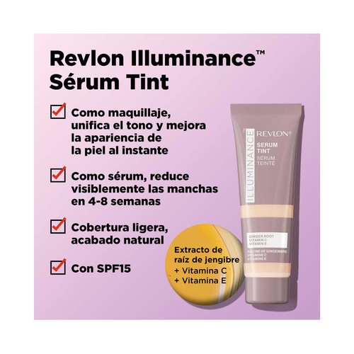 REVLON Illuminance tono 301 Cool beige con color y FPS 15 28 ml
