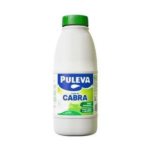 PULEVA Leche semidesnatada de cabra, de sabor suave y agradable  1 l.