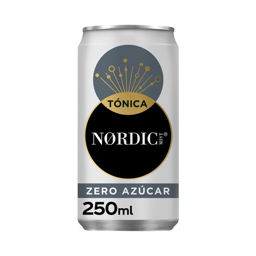 Tónica clásica Zero azúcar NORDIC MIST MIXER lata de 25 centilitros