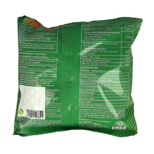 LA CUERVA Mezcla de frutas tropicales,100% naturales y sin conservantes ni colorantes LA CUERVA 300 g.