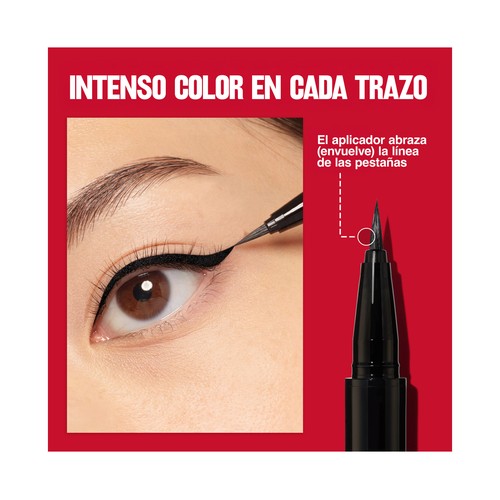 REVLON Colorstay tono negro Lapíz de ojos (eyeliner) líquido + suero de pestañas.