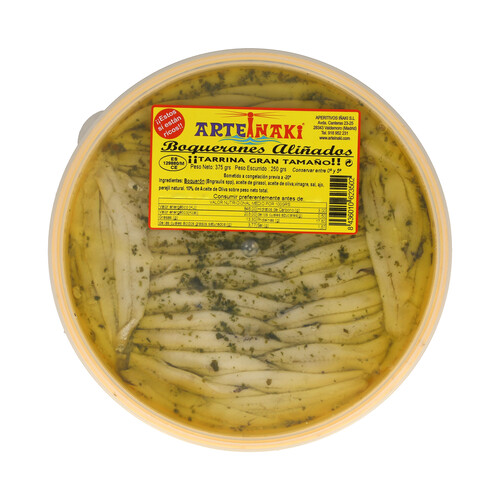 ARTEIÑAKI Boquerones aliñados, ARTEIÑAKI, 250 g.