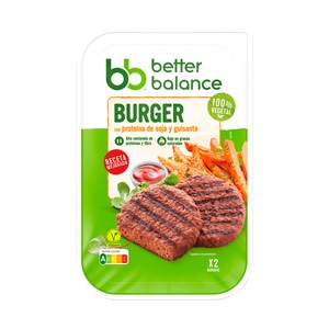 Imagen de BETTER BALANCE Burger vegana (0% carne, 100% sabor)  200 g.