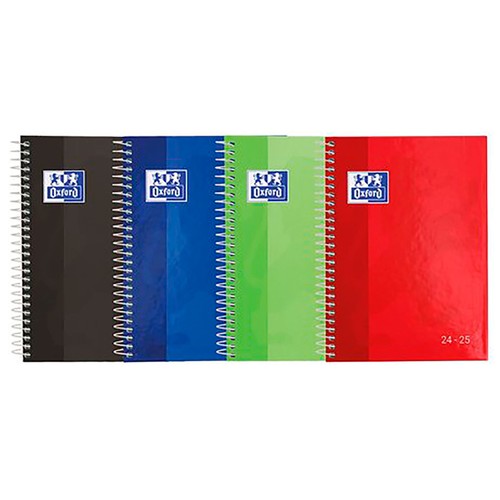 Agenda escolar 24-25, varios colores, OXFORD.