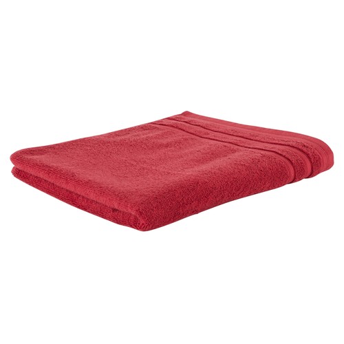 Toalla lisa de ducha Red, 500g/m² de densidad, ACTUEL.