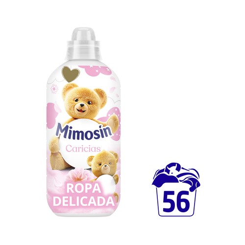 MIMOSIN Suavizante caricias para ropa delicada 56 lavados