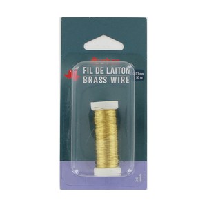 Imagen de Alambre de latón de 0,3 mm x 50 m, ALCAMPO.