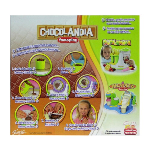 Juego Creativo Fábrica de Chocolate Chocolandia FAMOPLAY 1 Unidad.