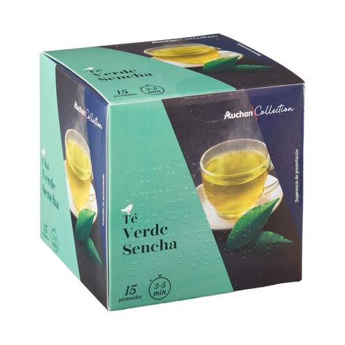 PRODUCTO ALCAMPO Collection Té verde sencha 15 uds. 30 g.
