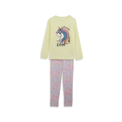 Pijama de niña INEXTENSO, talla 4.