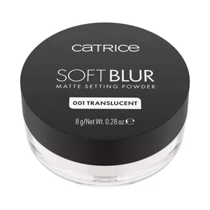 CATRICE Matte soft blur tono 001 Translucent, translucido Polvo fijador efecto difuminado suave.