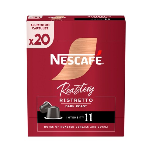 NESCAFE Café en cápsulas ristretto 20uds.