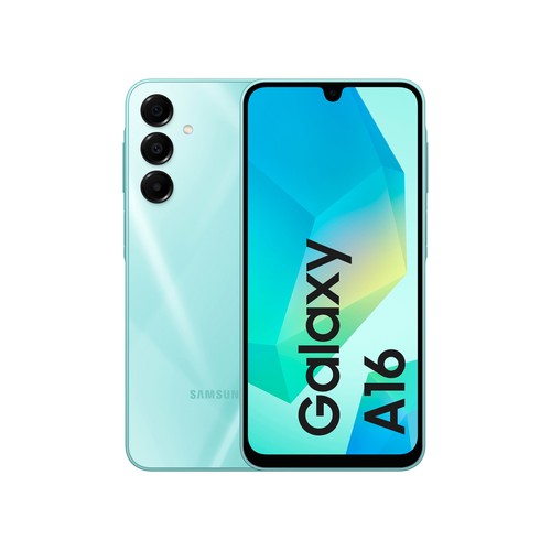 Smartphone Samsung Galaxy A16 256GB SSD + 8GB RAM Dual Sim, color verde.