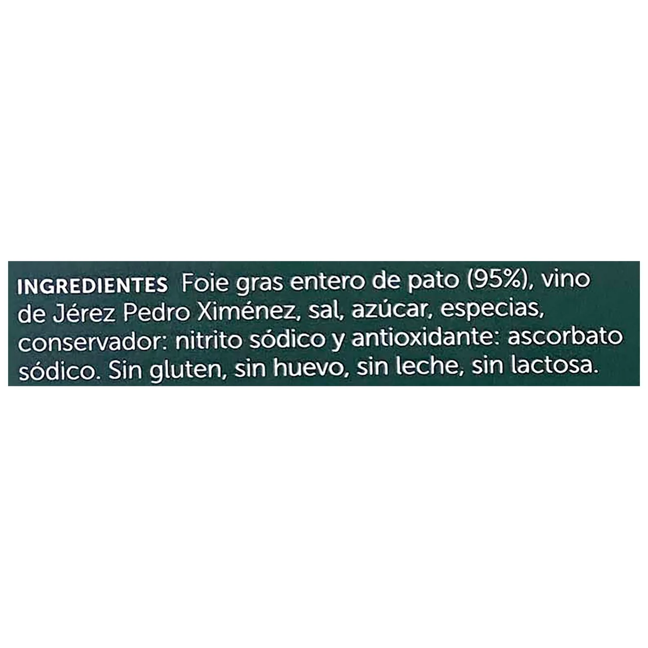 Foie gras de pato entero 200 g.