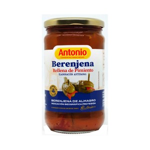 Imagen de ANTONIO Berenjena rellena de pimiento 300g