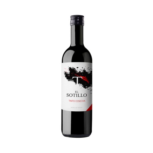EL SOTILLO Vino tinto cosecha botella 75 cl.