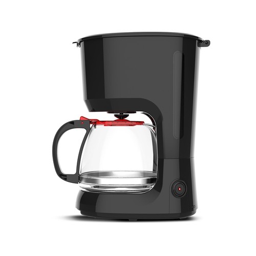 Cafetera de goteo SOLAC CF4036 Coffee4You, capacidad 1.25L (10-12 tazas), filtro permanente, nivel de agua visible.