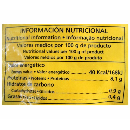 ANTONIO Y RICARDO Gambas peladas 20/40, bolsa 750 g.