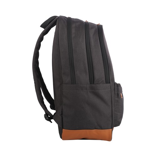 Mochila Eco Concept 3 compartimentos color negro. YOUNG'S ATTITUDE
