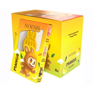 CHOBUBU Muñeco de chocolate sabor mango 70 g.