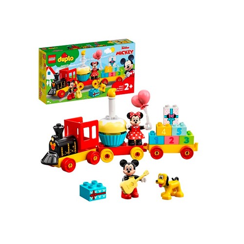 LEGO DUPLO Disney 10941 Tren de Cumpleaños de Mickey y Minnie