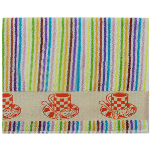 Imagen de Paño de cocina tejido rizo 100% algodón 360g/m², PRODUCTO ECONÓMICO ALCAMPO.