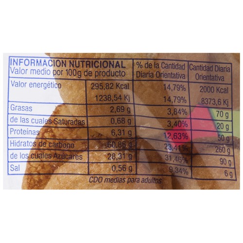 Bizcocho Toledo LA ALEGRIA TOLEDANA 230 g.