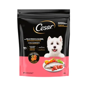 CESAR Alimento de perro seco de pollo y salmón 800g