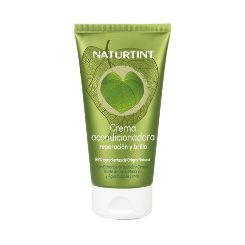 NATURTINT Acondicionador con textura crema para cabellos dañados y sin brillo NATURTINT 150 ml.